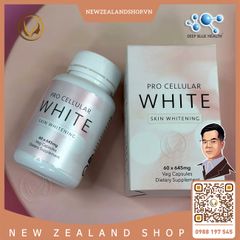 Viên uống trắng da toàn thân Deep Blue Health Pro Cellular White Skin Whitening 60 viên