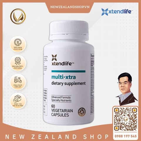Viên uống vitamin tổng hợp cho cả gia đình Xtend Life Multi Extra 60 viên