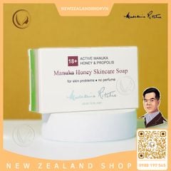 Xà phòng tắm mật ong manuka 18+ Madeleine Ritchie Manuka Honey Skincare Soap 125g