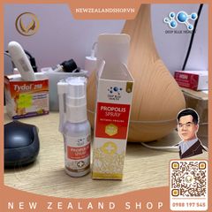 Xịt họng keo ong giảm ho, đau rát họng Deep Blue Health Propolis Spray Plus (BIF 40+) 30ml