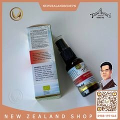 Xịt họng keo ong Manuka MGO650+ TranzAlpine Organic Propolis Throat Spray 30ml