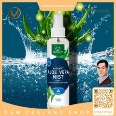 Xịt khoáng nha đam dưỡng cấp ẩm, chống lão hóa Lifestream Biogenic Aloe Vera Mist 150ml