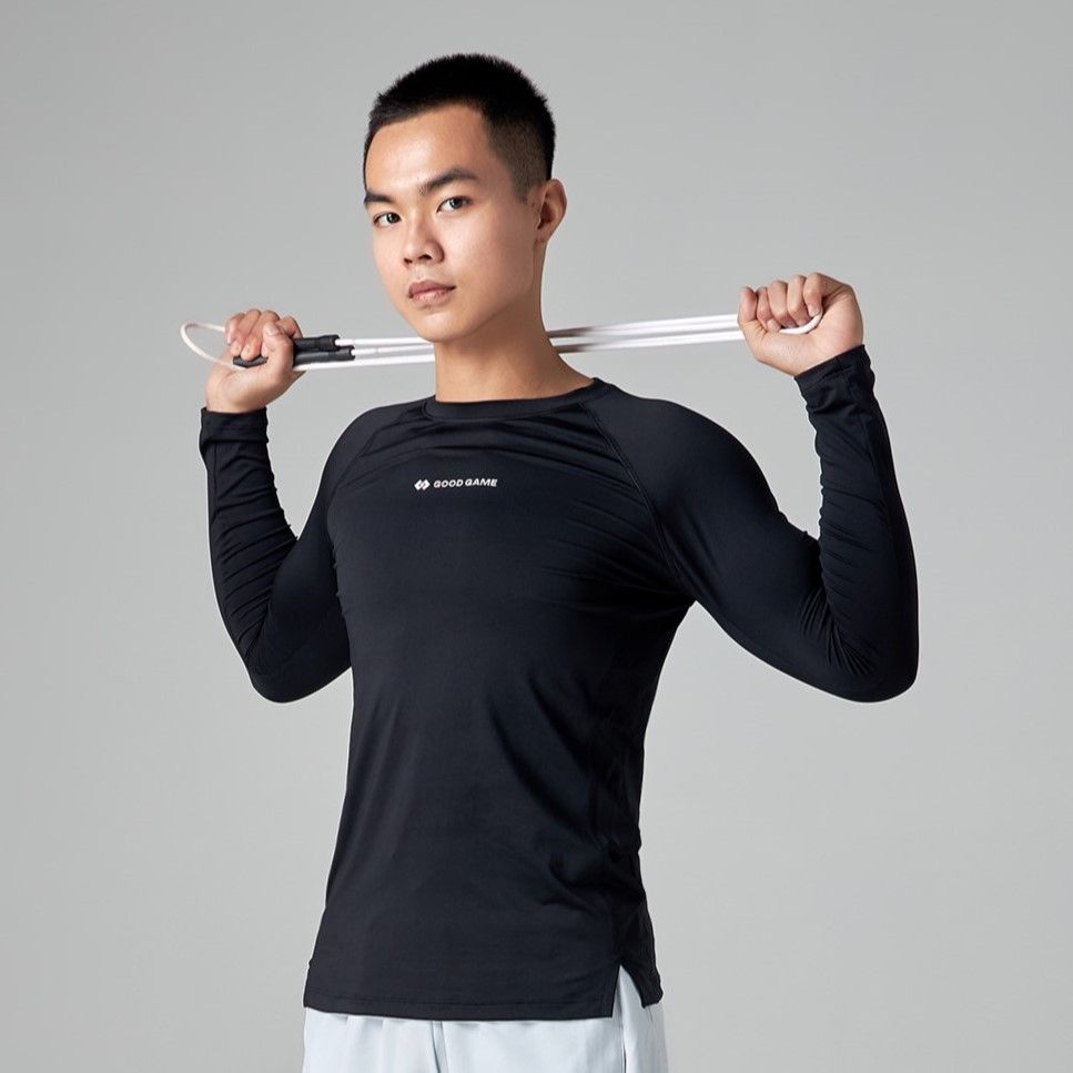  Áo Thể Thao Body Dài Tay GOOD GAME PRO COMBAT LONG SLEEVE (ĐEN) 