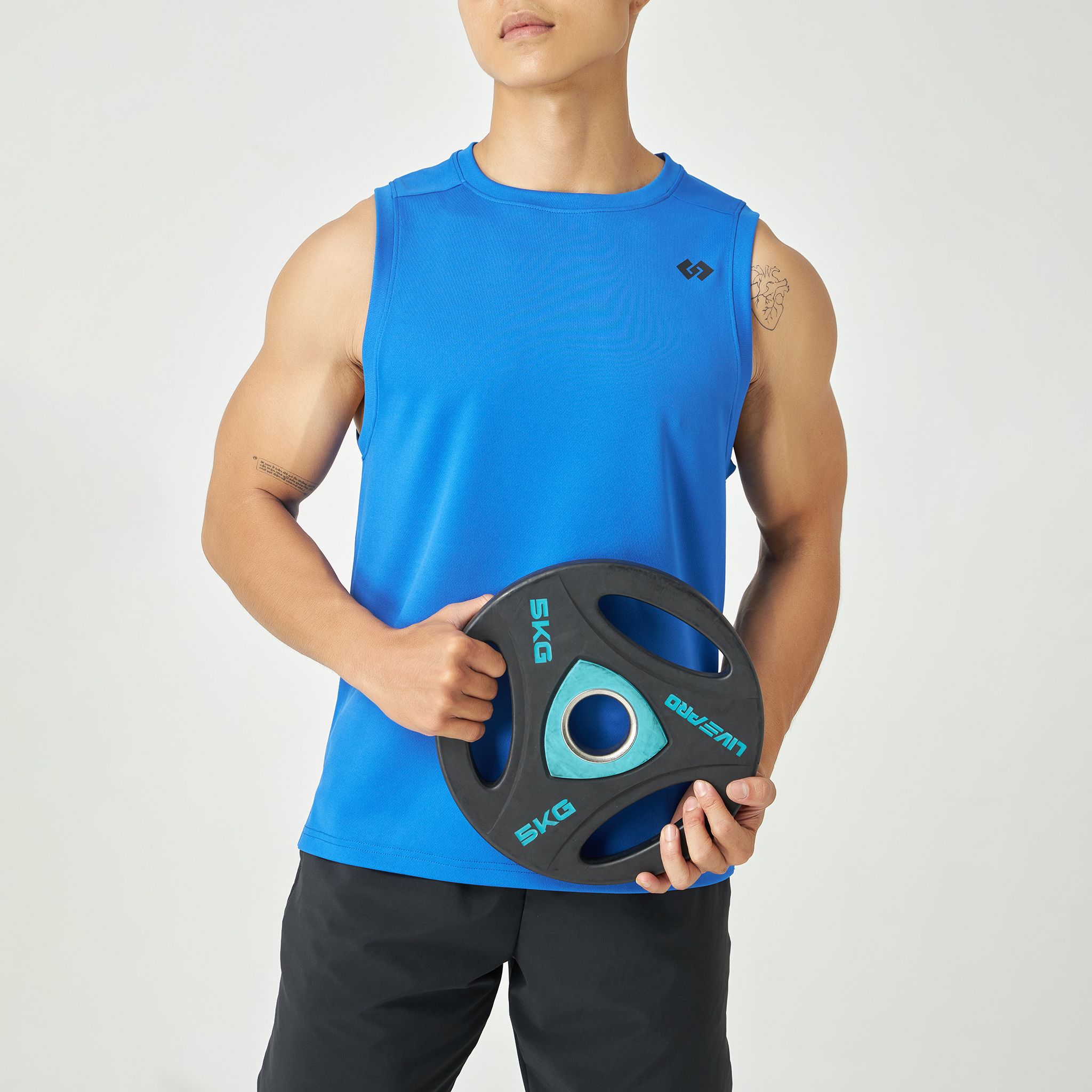  Áo Thể Thao Ba Lỗ GOOD GAME CORE TANKTOP (XANH) 