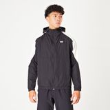  Áo khoác GG Waterproof Jacket dù nhăn (Đen/Trắng ngà) 