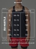  Áo Thể Thao Ba Lỗ HUSTLE TANKTOP (ĐEN) 