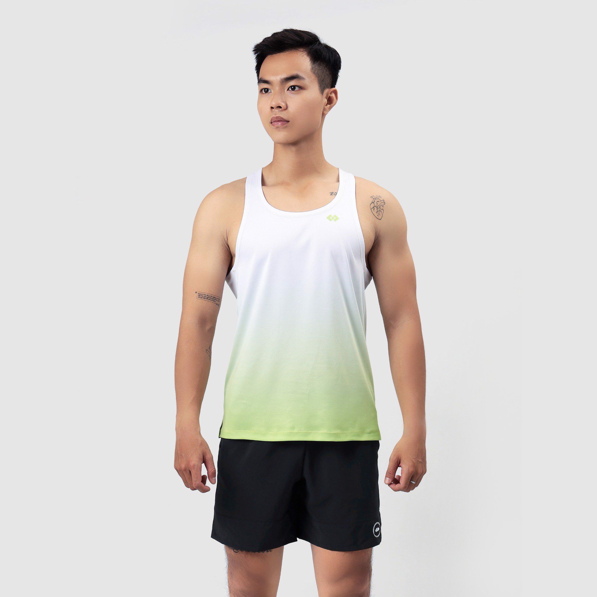  Áo Tanktop Mùa Hè Good Game Chạy Bộ Nam Nữ (Xanh Bơ) 