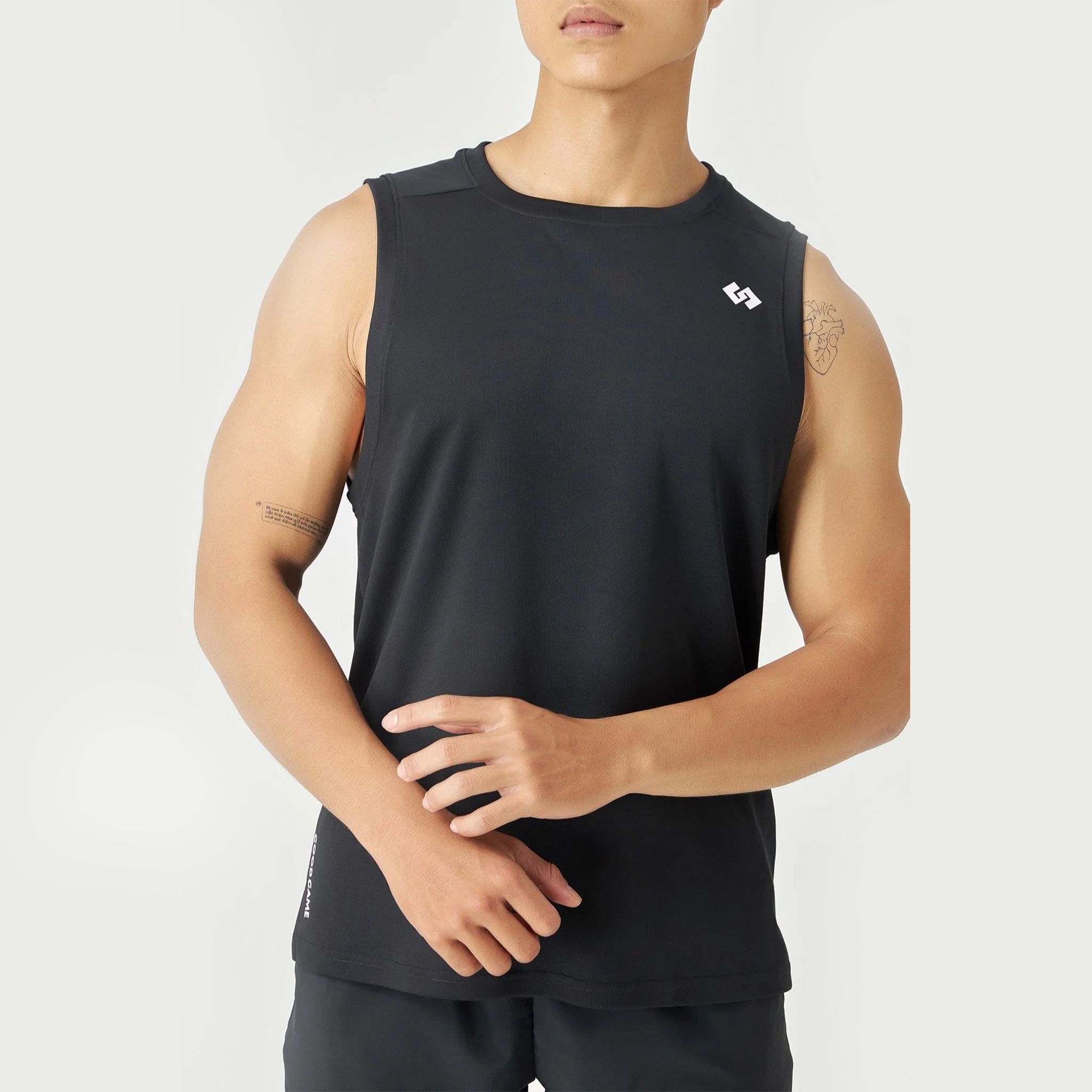  Áo Thể  Thao Ba Lỗ GOOD GAME CORE TANKTOP (ĐEN) 