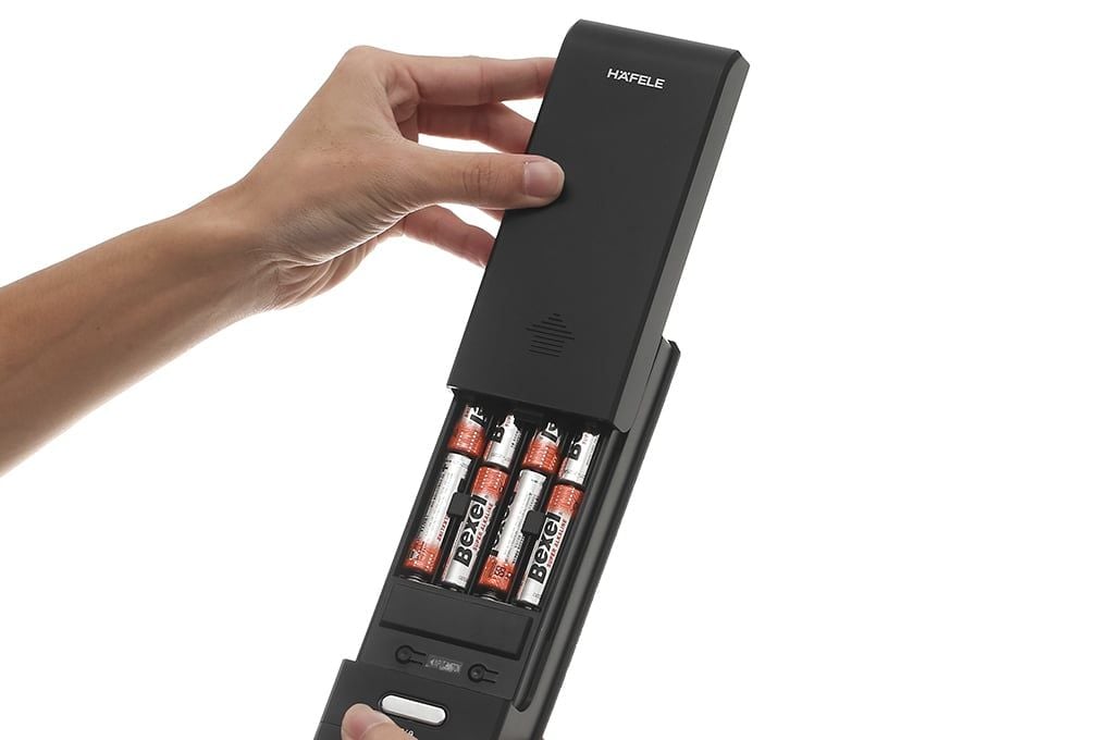 Khóa điện tử Häfele DL7900-TCB màu đen thân lớn 912.05.641