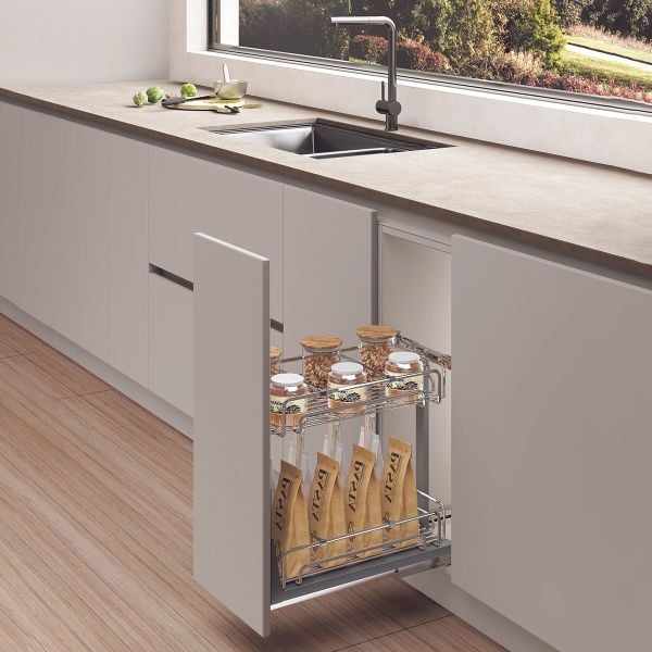 Kệ đựng gia vị Hafele Inox 304 250mm 547.10.062