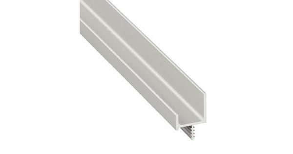 Tay nắm dạng thanh nhôm mạ màu bạc Hafele 126.27.909
