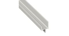 Tay nắm dạng thanh nhôm mạ màu bạc Hafele 126.27.909