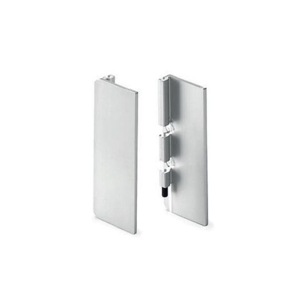 Nắp che - Tay nắm Gola chữ C màu vàng hồng Hafele 126.36.883