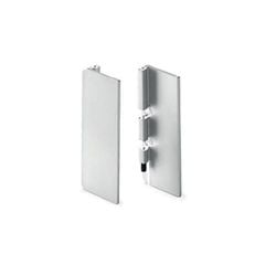 Nắp che - Tay nắm Gola chữ C màu vàng hồng Hafele 126.36.883