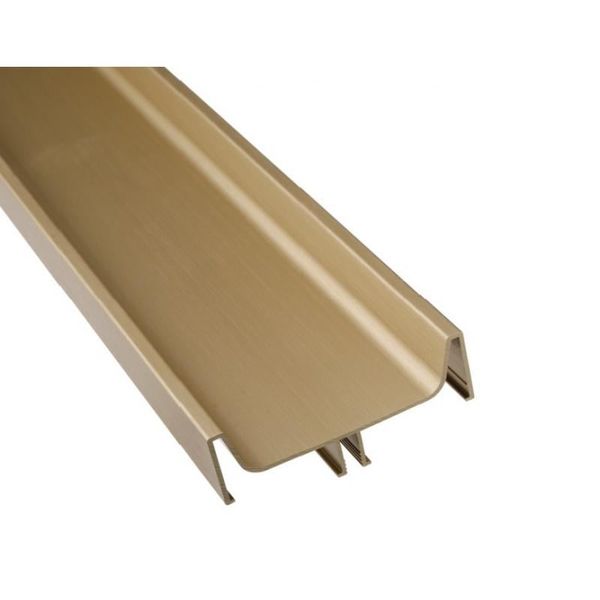 Tay nắm dọc đôi Gola/ Lắp giữa chiều dài hữu dụng 2400 mm màu vàng Hafele 126.37.948