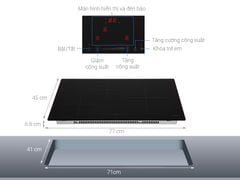 Bếp từ Hafele 3 vùng nấu HC-I773D 536.01.905