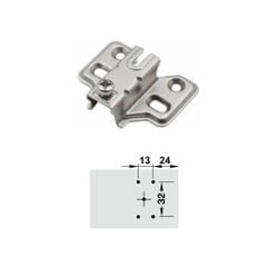 Đế bản lề Hafele Metalla A 4 lỗ bắt vít 315.30.769