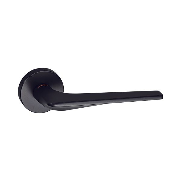 Bộ tay nắm cửa WC Hafele (không chìa) đen mờ 499.63.621