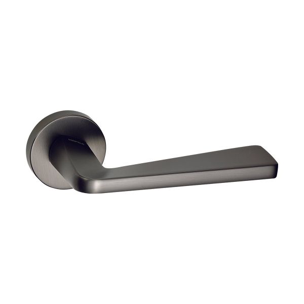Bộ tay nắm cửa WC Hafele (không chìa) xám ghi 499.63.630
