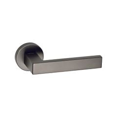 Bộ tay nắm cửa WC Hafele (không chìa) xám ghi 499.63.638