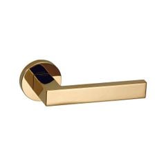 Bộ Tay nắm cửa Hafele đồng bóng 499.63.635