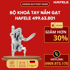 Bộ khoá cửa phòng Hafele 499.63.801