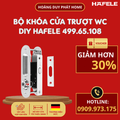 Khoá cửa lùa Hafele cho WC 499.65.108