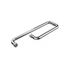 Tay nắm kéo cửa phòng tắm kính Hafele Inox Bóng 499.68.222