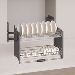 Giá bát nâng hạ Hafele 800mm INOX 304 504.71.076