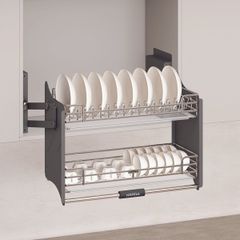 Giá bát nâng hạ Hafele 700mm INOX 304 504.71.074
