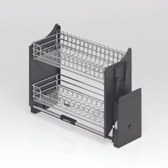 Giá bát nâng hạ Hafele 700mm INOX 304 504.71.074