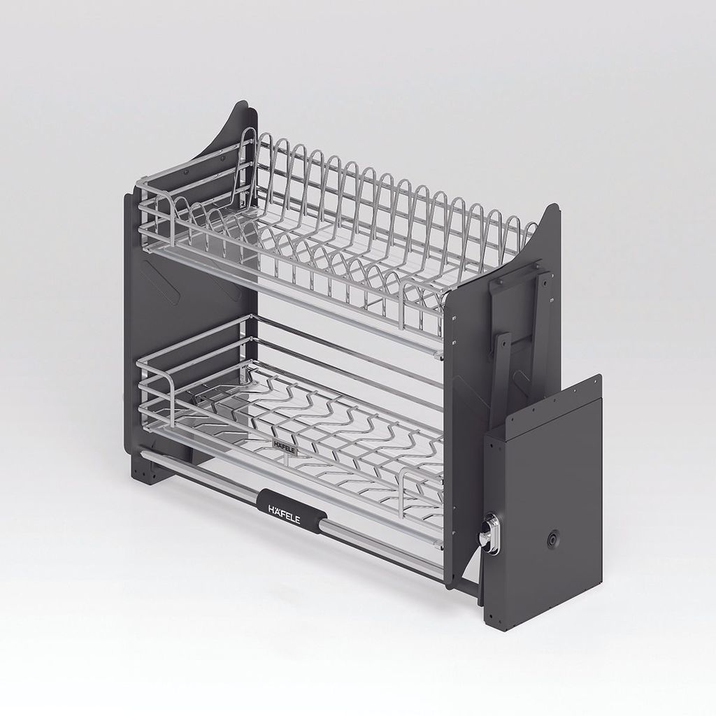 Giá bát nâng hạ Hafele 800mm INOX 304 504.71.076