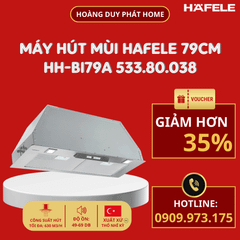 Máy hút mùi âm tủ Hafele 80cm HH-BI79A 533.80.038