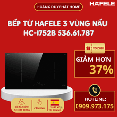 Bếp từ Hafele 2 vùng nấu HC-I752B 536.61.787