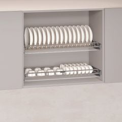 Kệ úp chén dĩa Hafele 800mm INOX 304 544.07.015