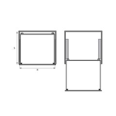Kệ để chén đĩa Hafele 900mm Inox304 549.08.014
