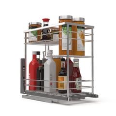 Kệ gia vị Hafele 300mm Inox 304 549.20.038