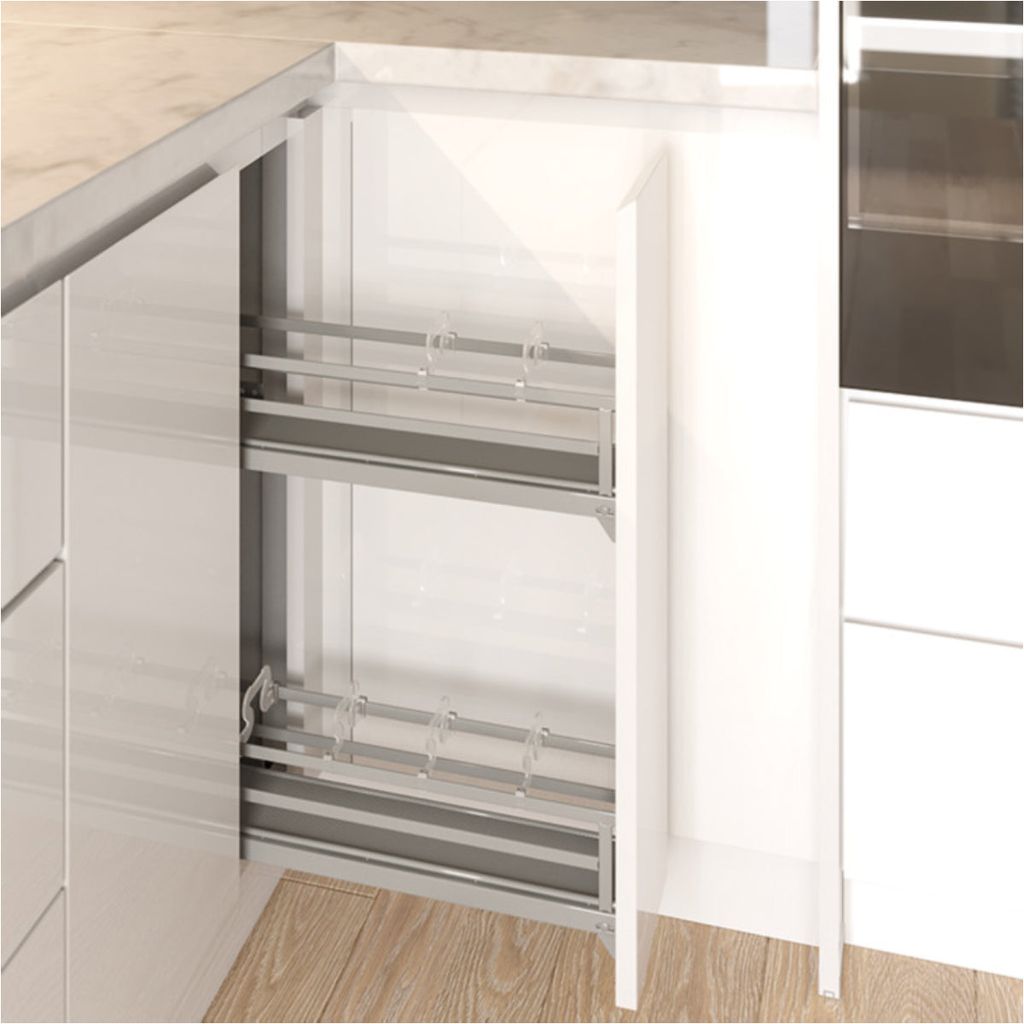 Kệ gia vị Hafele 150mm phiên bản trái 549.20.890