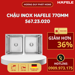 Chậu rửa chén Hafele 770mm HS19-SSN2S90S 567.23.020