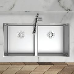 Chậu rửa chén Hafele 870mm HS24-SSN2S-870 567.24.437