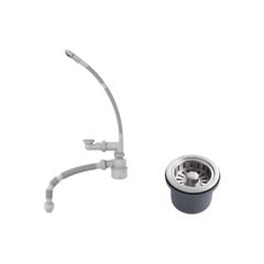 Bộ xả mới chậu 1 hộc SUS Hafele 567.25.879