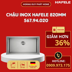 Chậu rửa chén Hafele 820mm HS21-SSN1S90 567.94.020