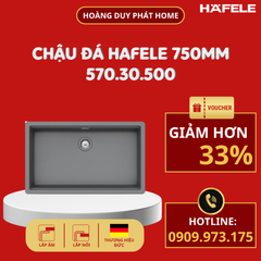 Chậu đá Hafele 750mm HS20-GEN1S80 570.30.500