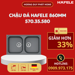 Chậu đá Hafele 860mm HS19-GEN2R90 570.35.580 màu xám