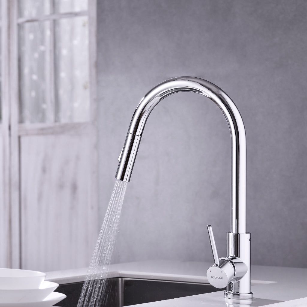 Vòi rửa chén Hafele HT21-CH1P287 577.55.230