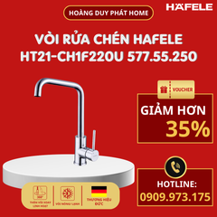 Vòi rửa chén Hafele HT21-CH1F220U 577.55.250