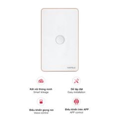 Công tắc đèn thông minh Hafele HSL-LSXG01W màu trắng 820.71.003