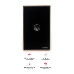 Công tắc máy nước nóng thông minh Hafele HSL-WHS01 màu đen 820.71.010