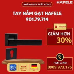 Tay nắm cửa Hafele màu đen 901.79.714