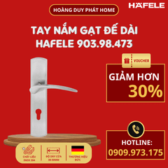 Tay nắm gạt đế dài Hafele 903.98.473